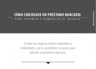 Recomendaciones para solicitar un préstamo bancario
