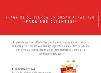 Haga de su tienda un lugar atractivo para sus clientes ¡Haga de su tienda un lugar atractivo para sus clientes!