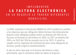 Implementar la factura electrónica en su negocio Implementar la factura electrónica en su negocio le traerá distintos beneficios