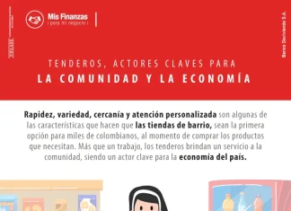 Tenderos y comerciantes, adaptar su negocio a las nuevas tendencias está al alcance de sus manos Infografía de la importancia de los tenderos en Colombia.